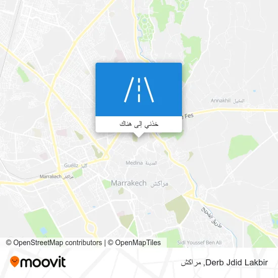 خريطة Derb Jdid Lakbir