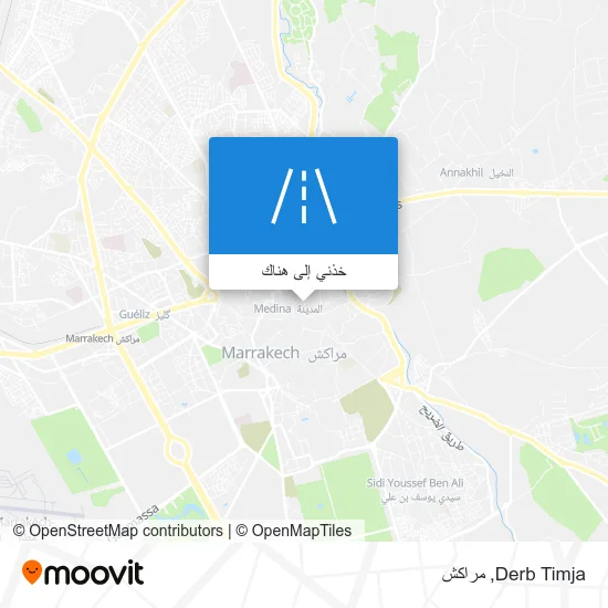 خريطة Derb Timja
