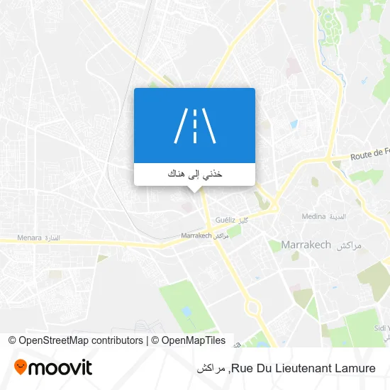 خريطة Rue Du Lieutenant Lamure
