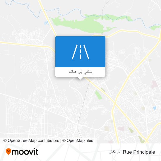 خريطة Rue Principale