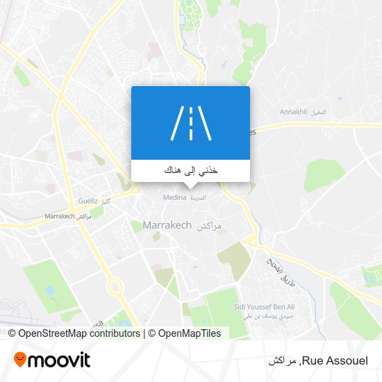 خريطة Rue Assouel