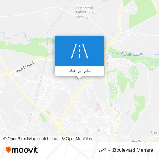 خريطة Boulevard Menara
