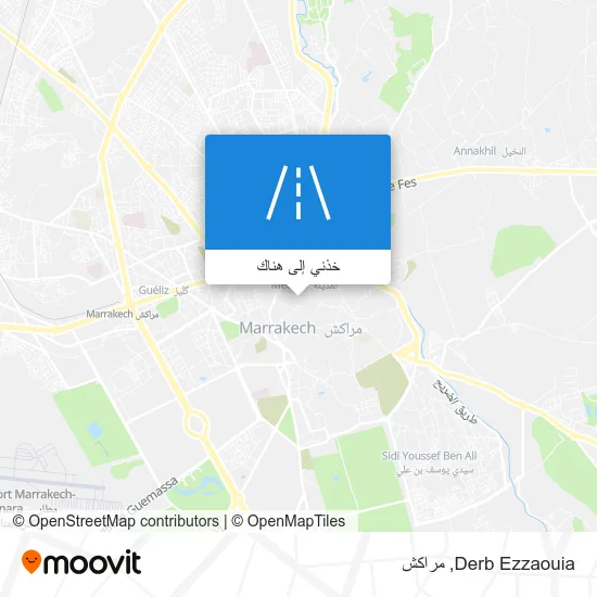 خريطة Derb Ezzaouia