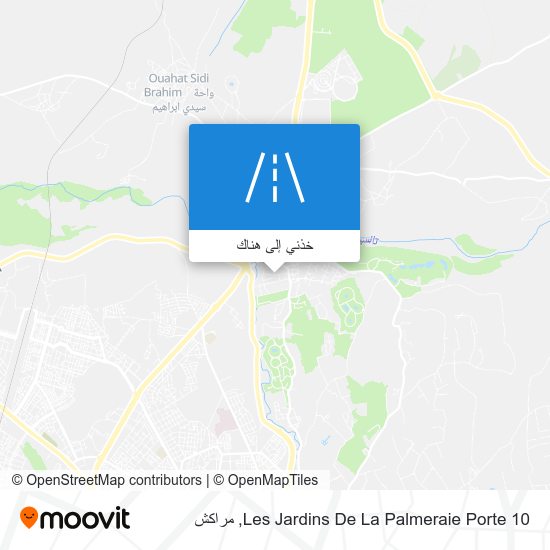 خريطة Les Jardins De La Palmeraie Porte 10