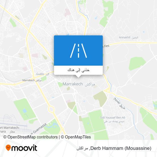 خريطة Derb Hammam (Mouassine)