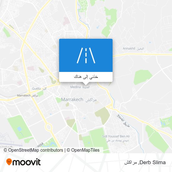 خريطة Derb Slima