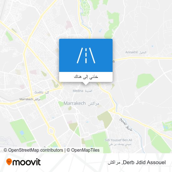 خريطة Derb Jdid Assouel