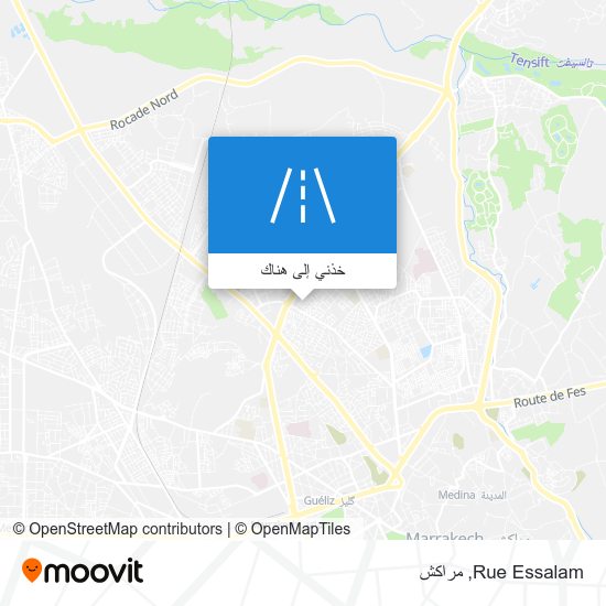 خريطة Rue Essalam
