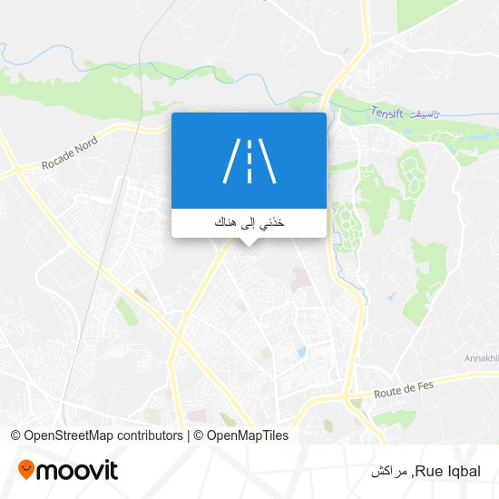 خريطة Rue Iqbal