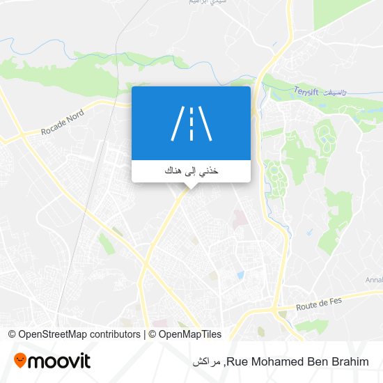 خريطة Rue Mohamed Ben Brahim