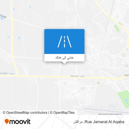 خريطة Rue Jamarat Al Aqaba