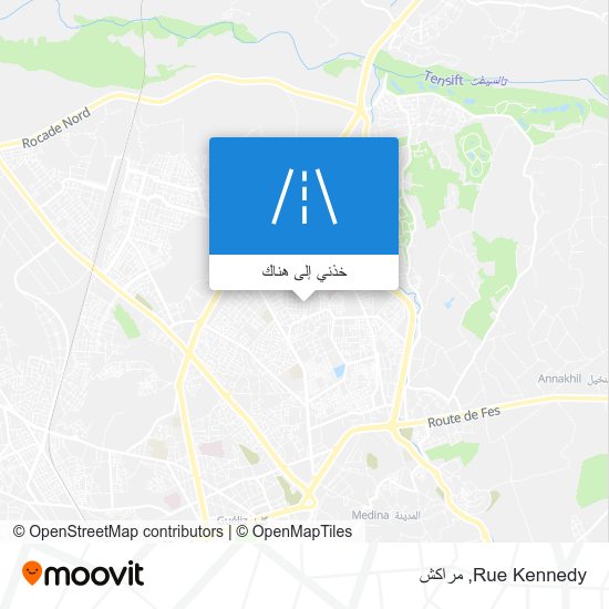 خريطة Rue Kennedy