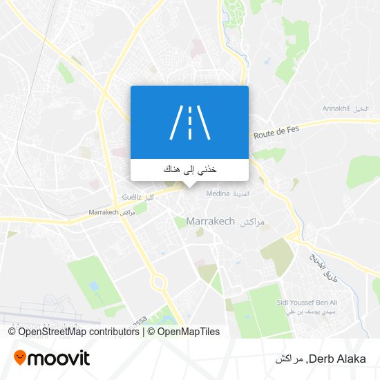 خريطة Derb Alaka