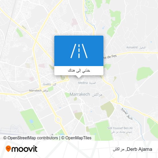 خريطة Derb Ajama