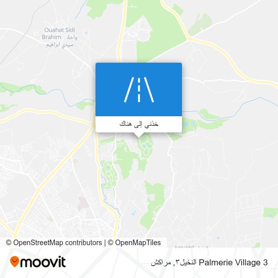 خريطة Palmerie Village 3 النخيل٣