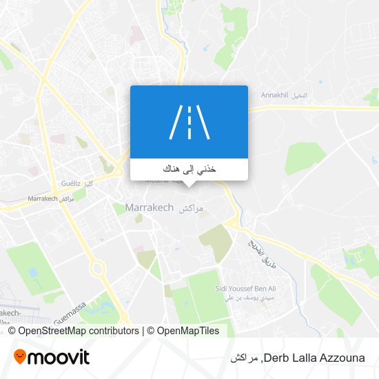 خريطة Derb Lalla Azzouna