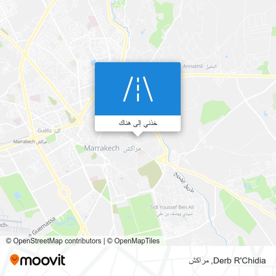 خريطة Derb R'Chidia
