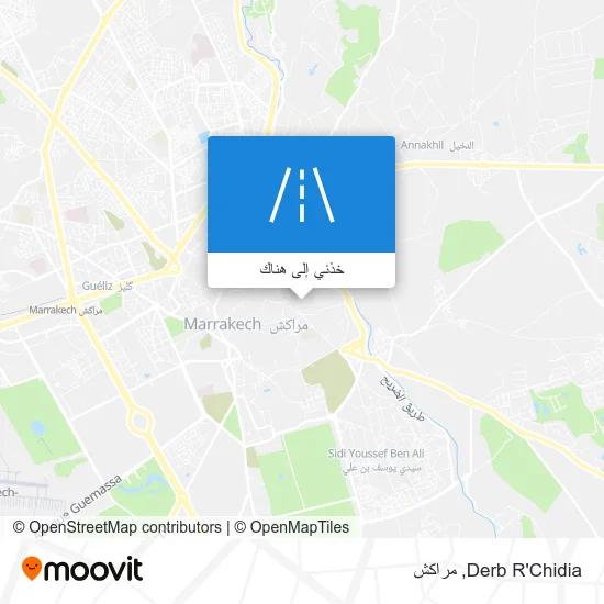 خريطة Derb R'Chidia