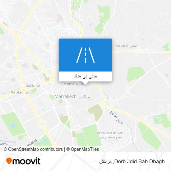 خريطة Derb Jdid Bab Dbagh