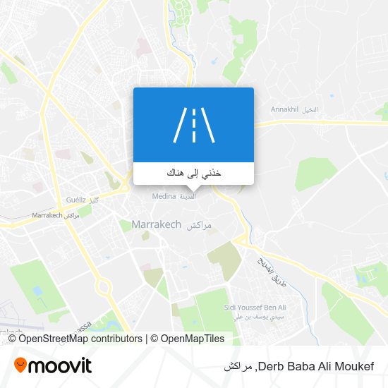 خريطة Derb Baba Ali Moukef