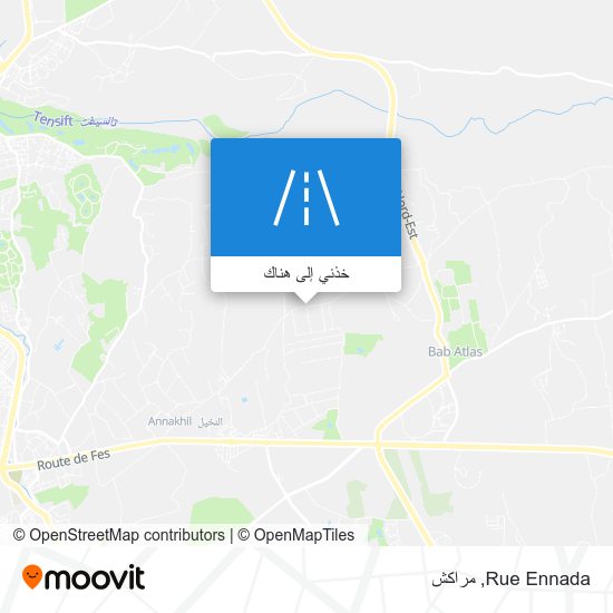 خريطة Rue Ennada