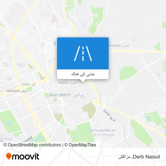 خريطة Derb Naouil