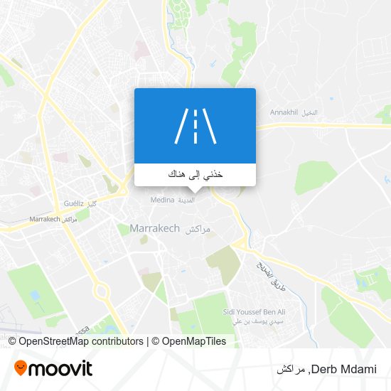 خريطة Derb Mdami