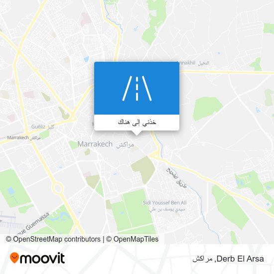 خريطة Derb El Arsa