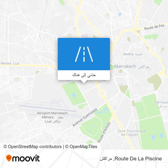 خريطة Route De La Piscine