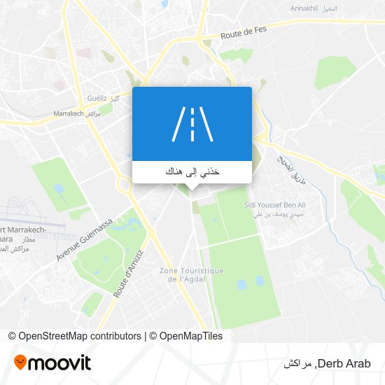 خريطة Derb Arab