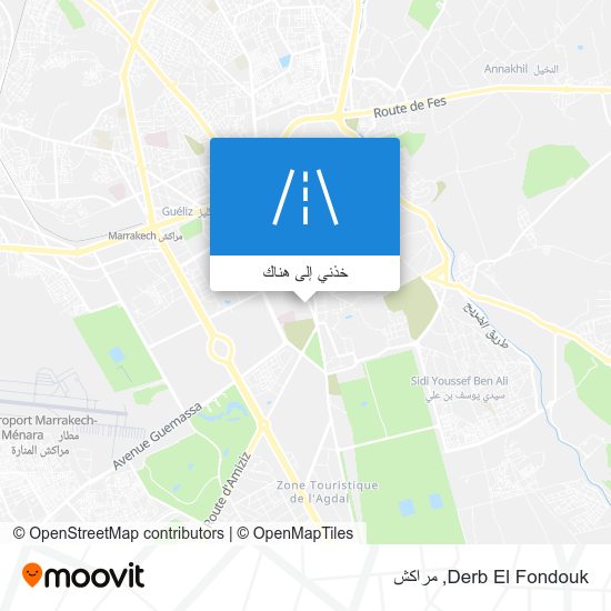خريطة Derb El Fondouk