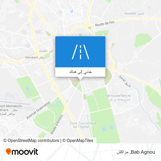 خريطة Bab Agnou
