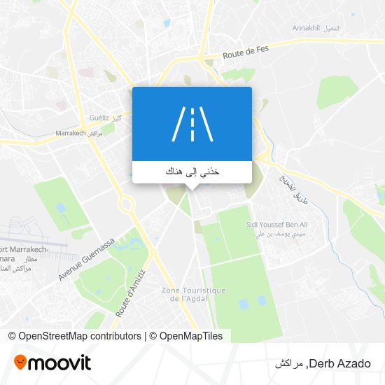 خريطة Derb Azado