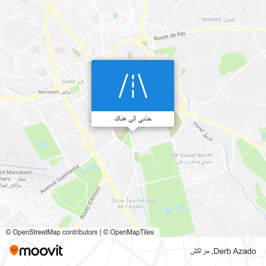 خريطة Derb Azado