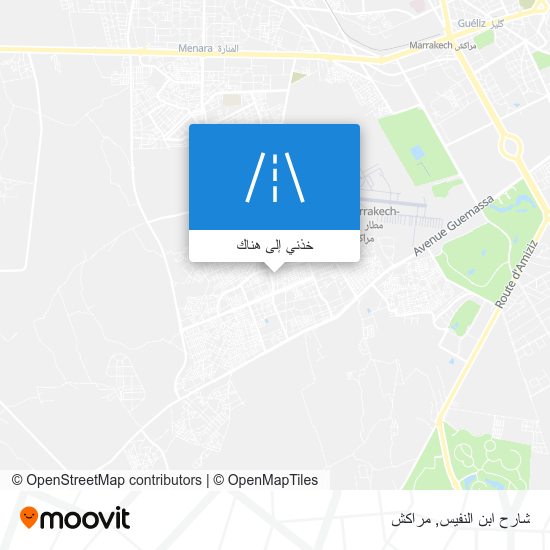 خريطة شارح ابن النفيس