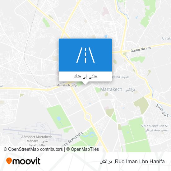 خريطة Rue Iman Lbn Hanifa