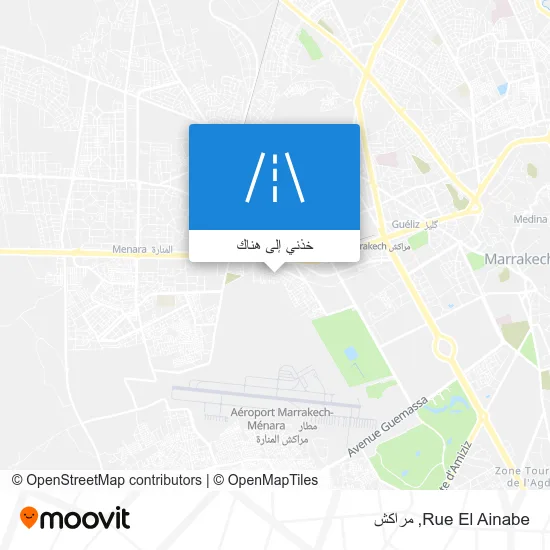 خريطة Rue El Ainabe