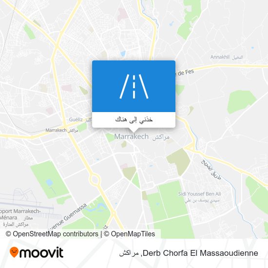 خريطة Derb Chorfa El Massaoudienne