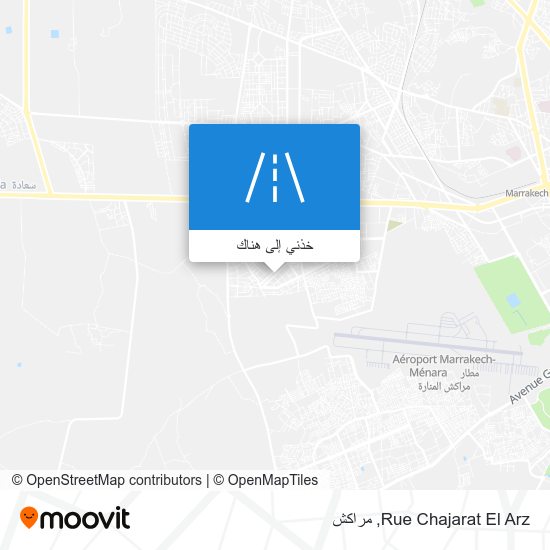 خريطة Rue Chajarat El Arz