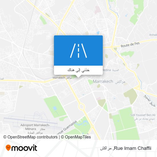 خريطة Rue Imam Chaffii