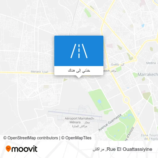 خريطة Rue El Ouattassiyine