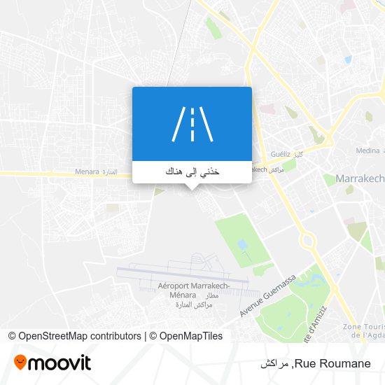 خريطة Rue Roumane