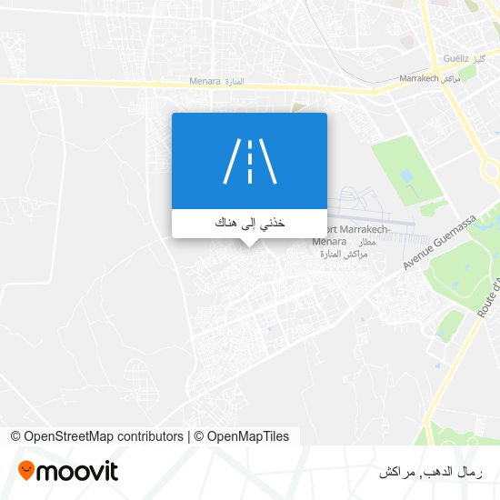 خريطة رمال الدهب