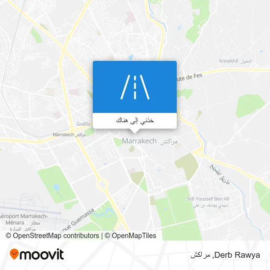 خريطة Derb Rawya