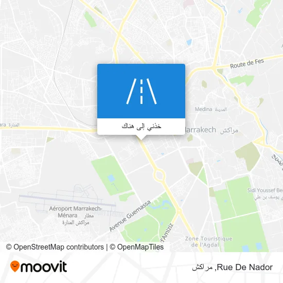 خريطة Rue De Nador