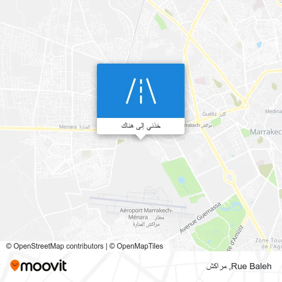 خريطة Rue Baleh