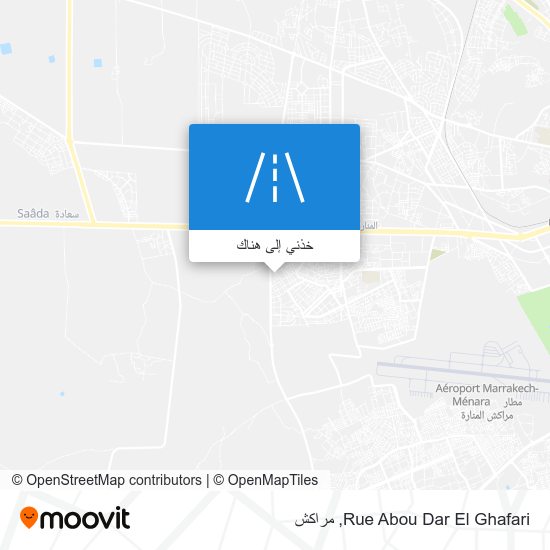 خريطة Rue Abou Dar El Ghafari