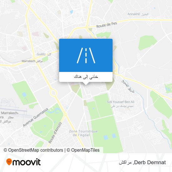 خريطة Derb Demnat