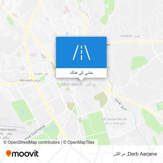 خريطة Derb Aarjane