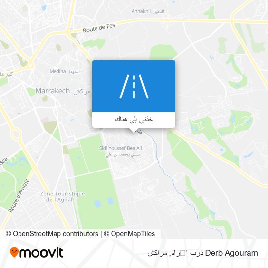 خريطة Derb Agouram درب اڭرام